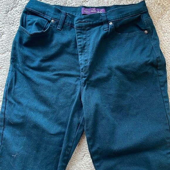 Gloria Vanderbilt Amanda 14P in deep teal - Picture 3 of 3